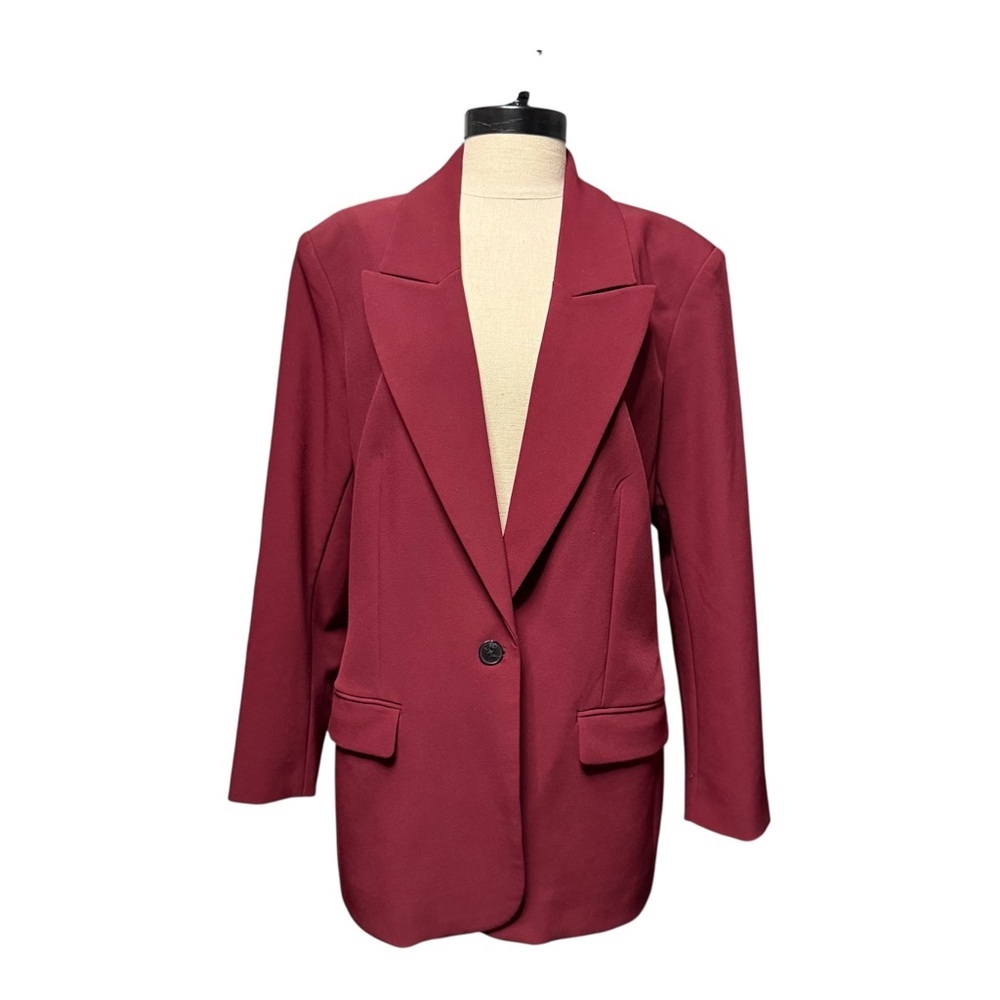 Express Deep Red Women's Blazer